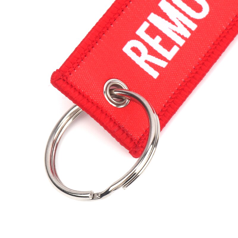 1 st 13*3 cm Rood Herdenkingsmunten Sleutelhanger REMOVE BEFORE FLIGHT Luchtvaart Accessoires