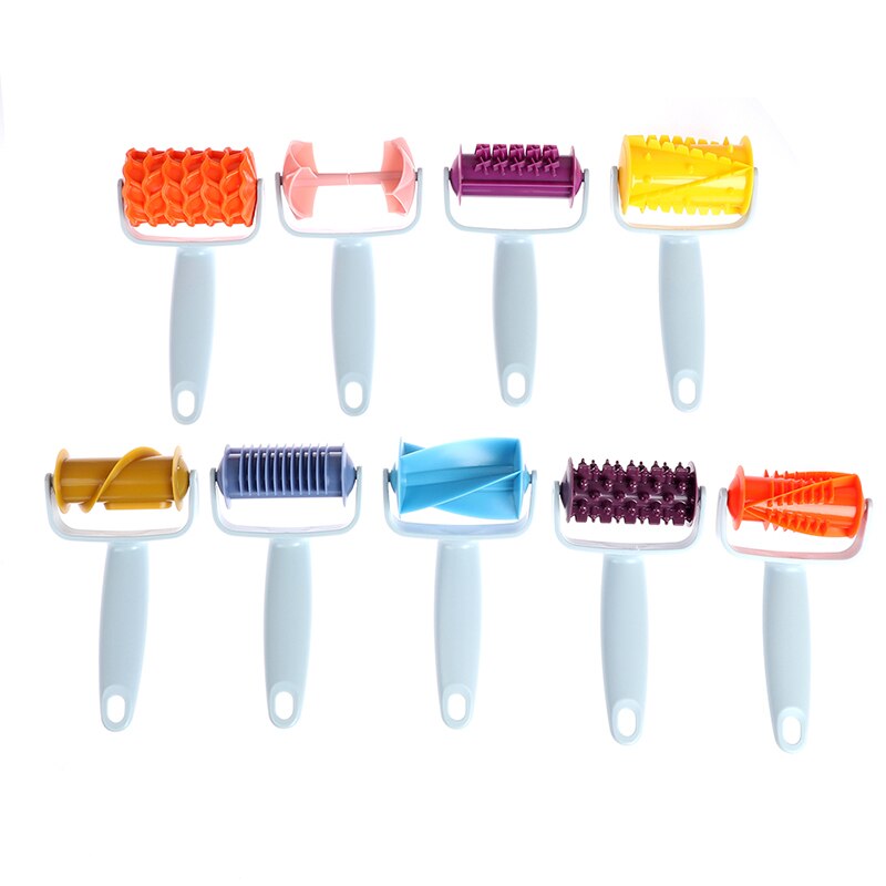 Pastry Cutters Roller Twist Wave Rolling Baking Tools Croissants Rolling Cutter Fondant Ribbon Embosser Pie Cookie Spatulas Mold