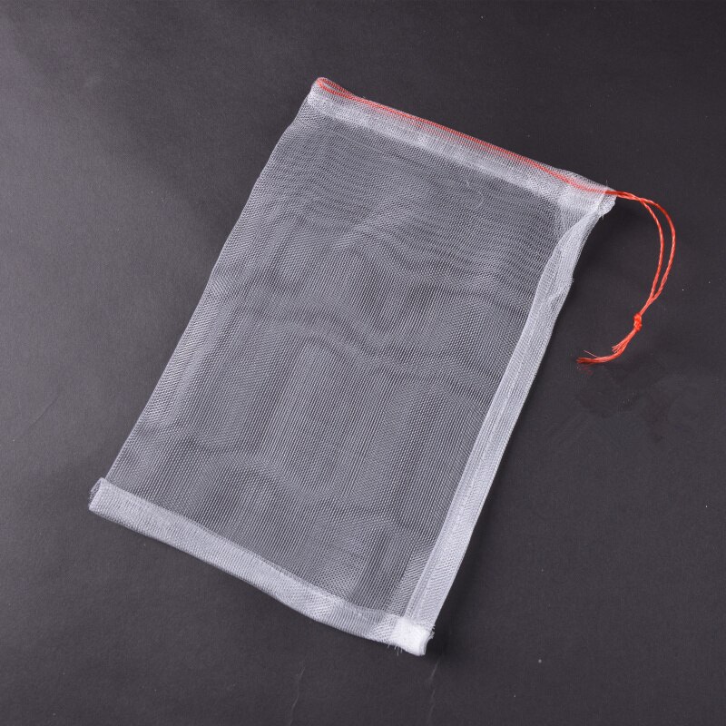 Bolsa de malla pcsNylon para embolsar semillas, bolsa de remojo de semillas, bolsa de frutas de dragón, embolsado de frutas de uva, bolsa de control de insectos de árboles frutales, bolsa roja para pájaros, 100
