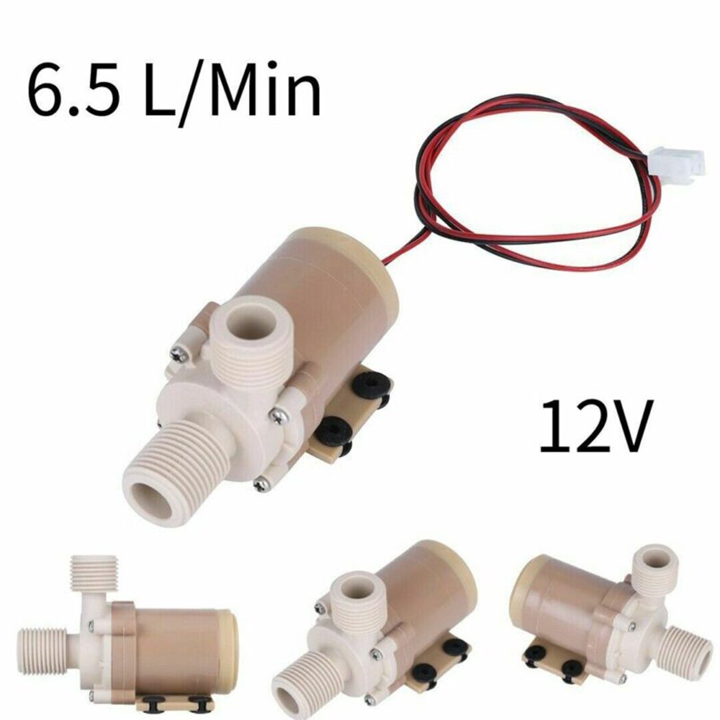 12V 24V Mini bürstenlose DC-Mikrozentrifugen-Heißwasser umwälzpumpe für gekochte