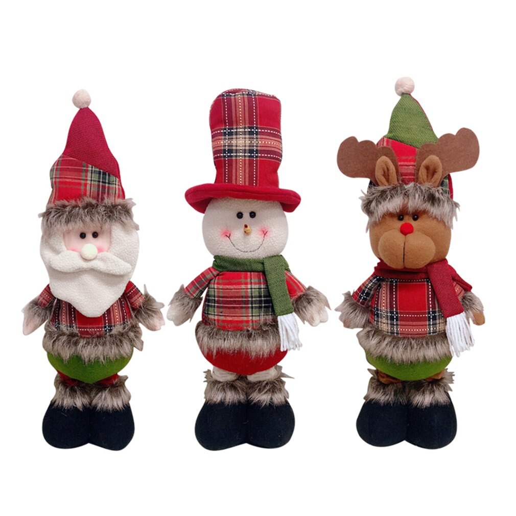 Telescopic doll Christmas ornaments