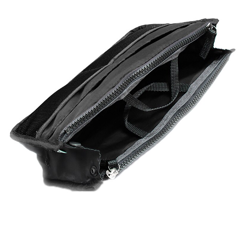 Delle donne Sacchetto Cosmetico di Grande Inserto Dell'organizzatore Della Borsa di Trucco Del Sacchetto Multi Funzionale Delle Donne Cosmetico di Immagazzinaggio di Borse Da Viaggio: black