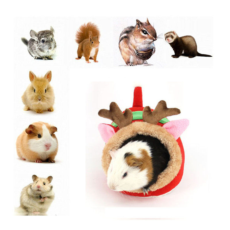 Mini Schuhe bilden Kleine Haustier Ratte Hamster KäFeige Braun verrotten Rosa Komfortable Guinea Schwein Zelle Bett Für Igel Käfige Nette Nest