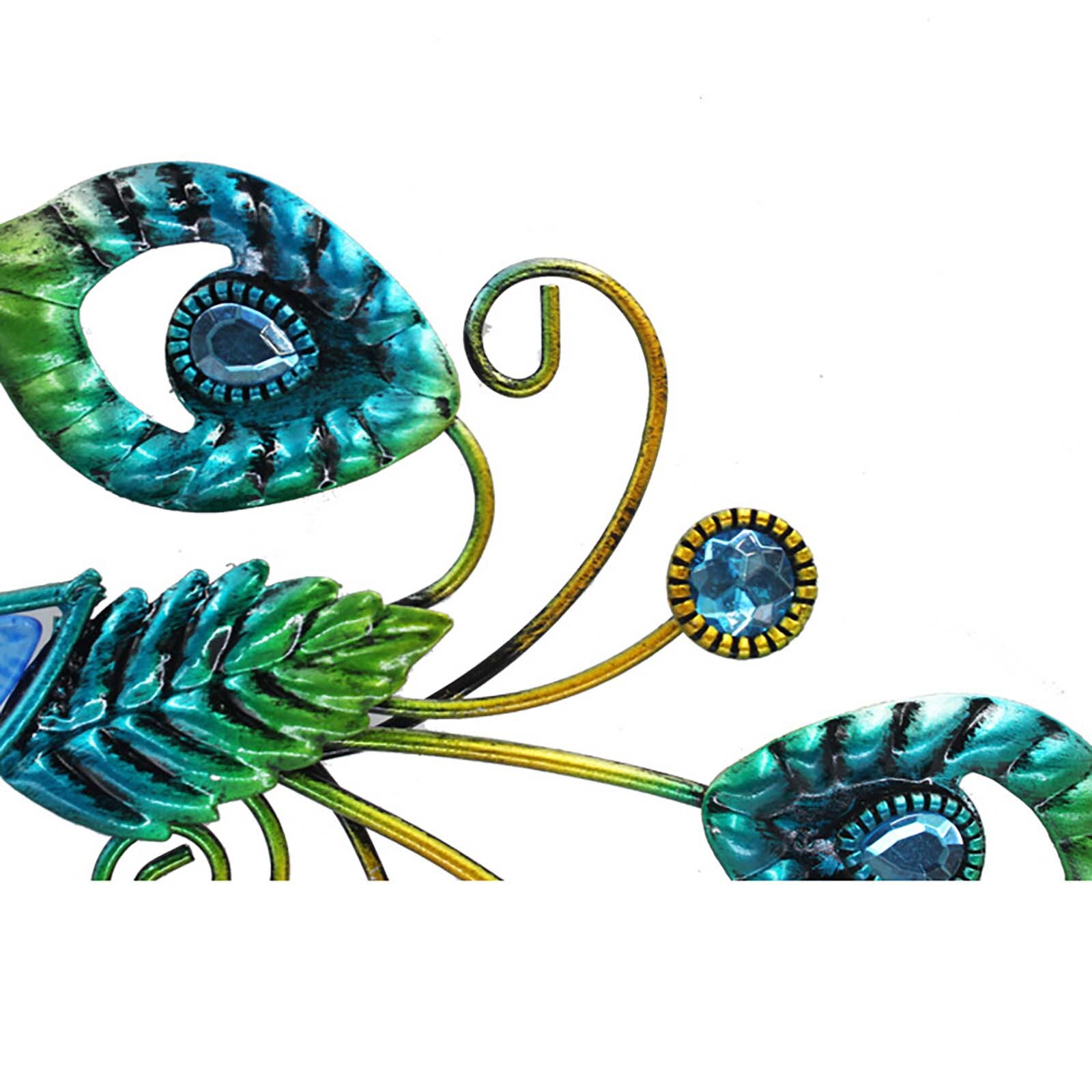 2PC Chimes Metal Crafts Painted Ornaments Bell Pendants Ornaments Garden Decoration Chimes Painted Bell Wind Chimes