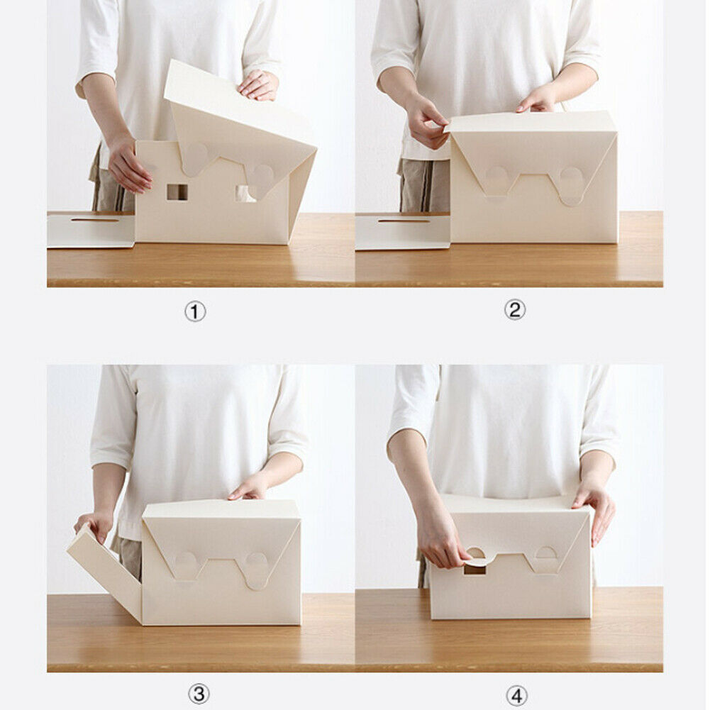 Portable PP Books File Box Paper Holders Drawers Office Documents Desktop Organizer Kit Socks Storage Drawers Roganizer