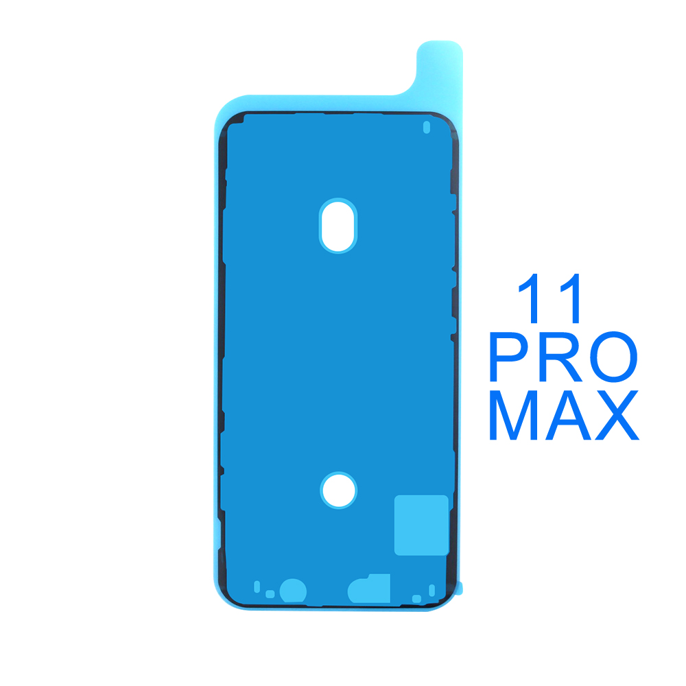 Lot de 10 autocollants adhésifs étanches pour iPhone, pour modèles 8, 7, 6s Plus, XS Max, X, XR, 11, 12 Pro Max, cadre d&#39;écran LCD, bande adhésive prédécoupée, 3M