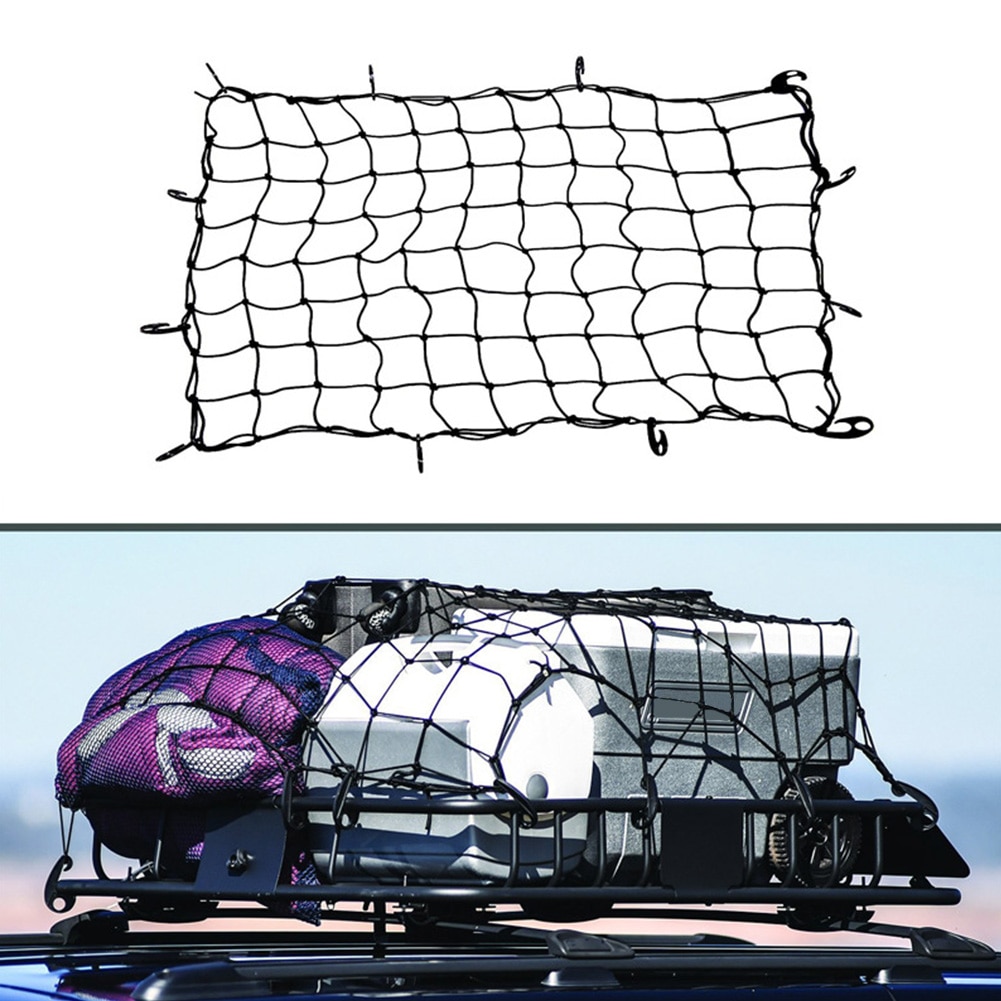 Elastische Bungee Rekt Bagage Opslag Mesh Cargo Net Trailer Auto Accessoires Pickup Universele Strakker Auto Truck Bed