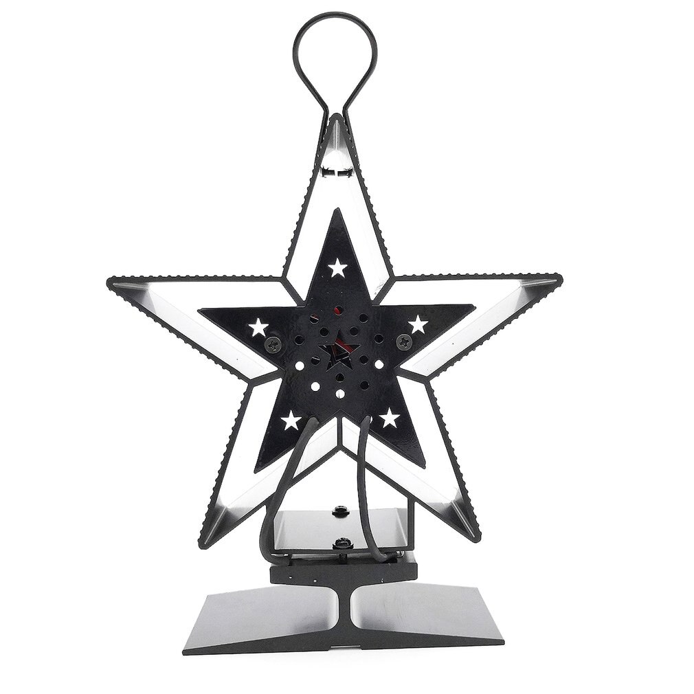 Thermische kracht haardventilator warmte aangedreven houtkachelventilator houtkachel ecofan vierbladige ventilatoren efficiënte warmteverdeling