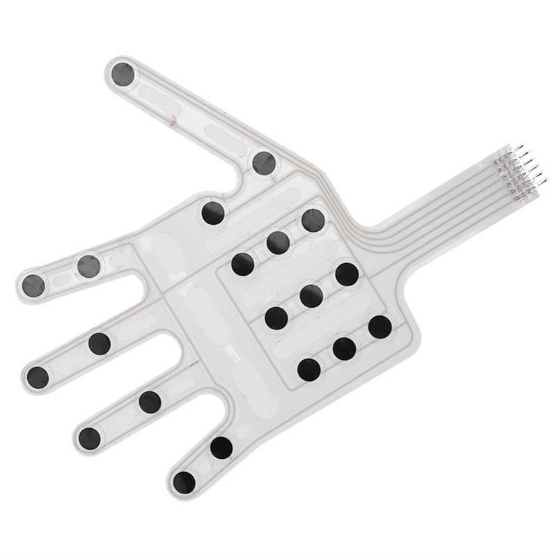 ZNS-01 Thin Film Pressure Sensor Hand Pressure Sensor Flexible Resistive Plastic Glove Type Left Hand