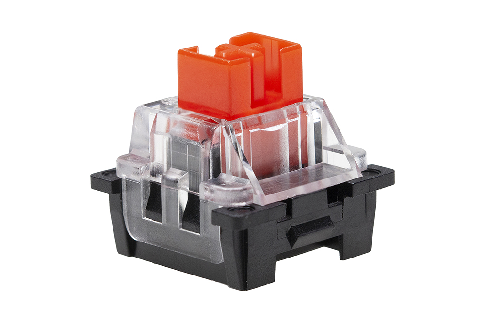 OUTEMU OTM Magnetic Switch Black Red Blue Brown Pink Switch Linear Tactile No Pins for Specific Magnetic mechanical keyboard: Red