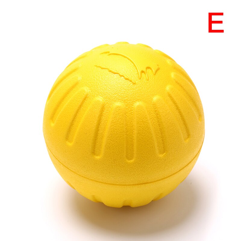 Pet Dog Training Chew Toy Indestructible Solid Rubber Ball Play Fetch Bite Carrier Rope Bite: 5