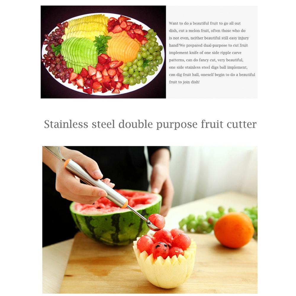 Vandmelon skærer multi melon skære maskine rustfrit stål vindmølle frugt husstand artefakt køkken værktøj