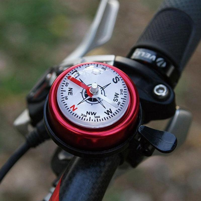 Fietsbel mountainbike kompas bel racefiets antidiefstalbel geluid helder grote bel fietsaccessoires
