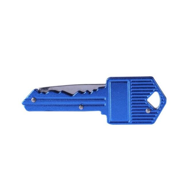 Mini Sleutel Mes Brief Camp Outdoor Sleutelhanger Ring Sleutelhanger Vouw Open Opener Pocket Pakket Overleven gadget Multi Tool Blade Doos kit