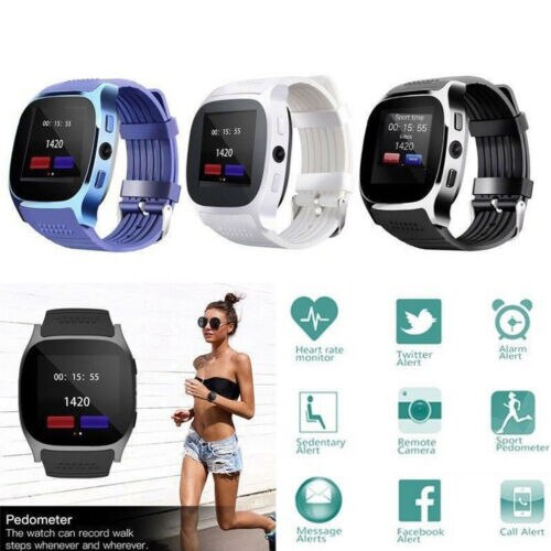 Smart Polshorloge Bluetooth Waterdichte GSM Telefoon Sport Hartslag Bloeddrukmeter SmartWatch Voor Android Samsung iPhone