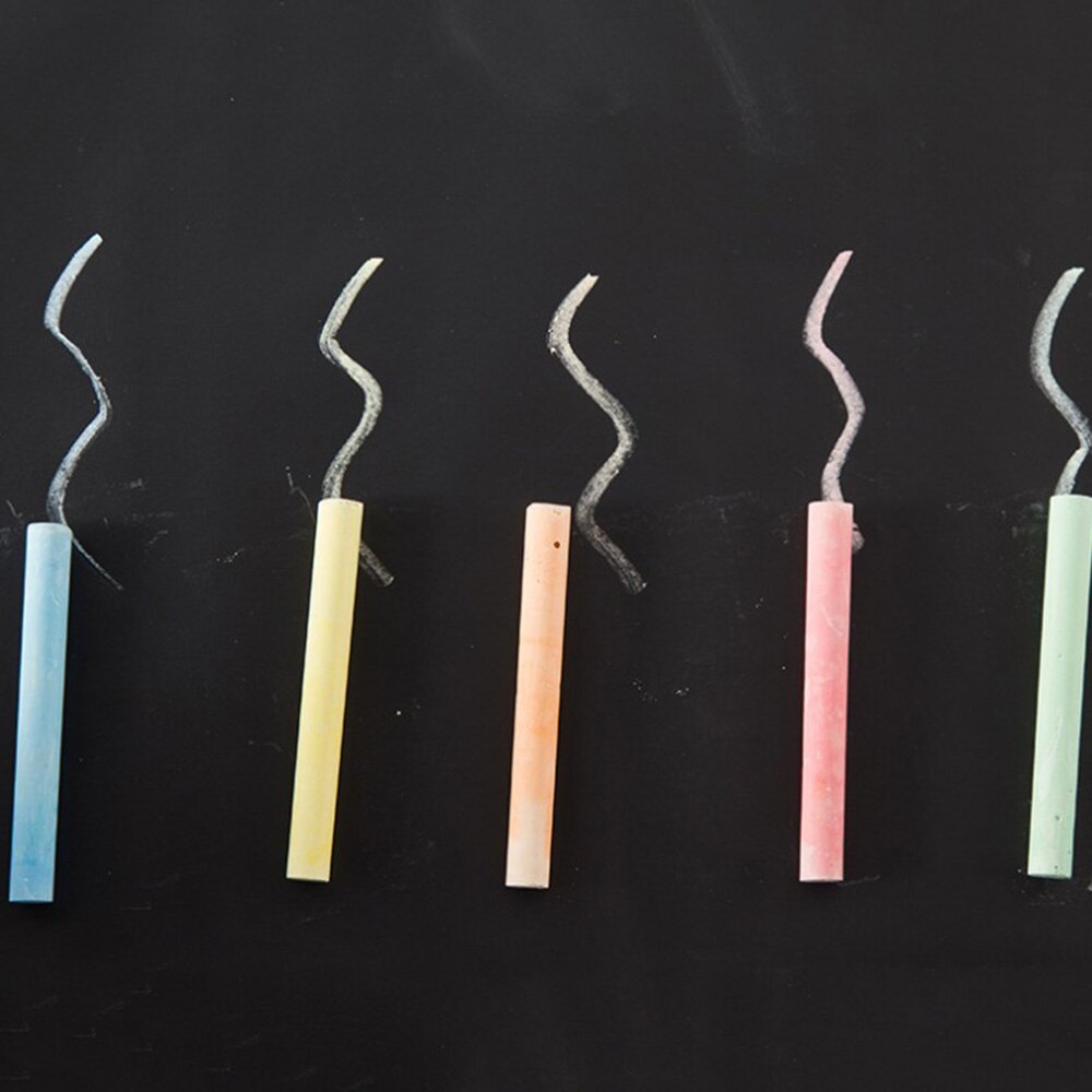 100 PCS Kids Teacher Painting Playground Side Walk Art Floor Blackboard Chalk Graffiti Office Supplies Chalk（Random packaging）