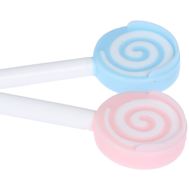 1Pc Lollipop Baby Tongue Cleaning Brush Child Tongue Scraper Cleaner Baby Care Christmas Baby Kids