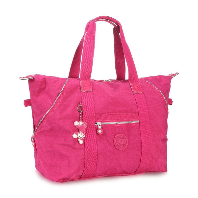 TEGAOTE femmes Top-poignée Sac à bandoulière de luxe sacs à main Nylon plage décontracté fourre-tout Femme Sac à main Sac Femme Bolsa Feminia: Bourgogne