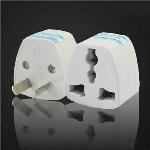 Universal US UK AU To USA Plug Travel Wall AC Power Charger Outlet Adapter Converter 3 Pin Socket: Default Title