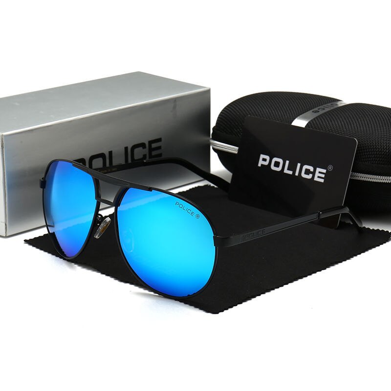 Luksus mærke politi kørsel solbriller mænd polariseret kamæleon misfarvning solbriller til mænd  uv400 8481: 2