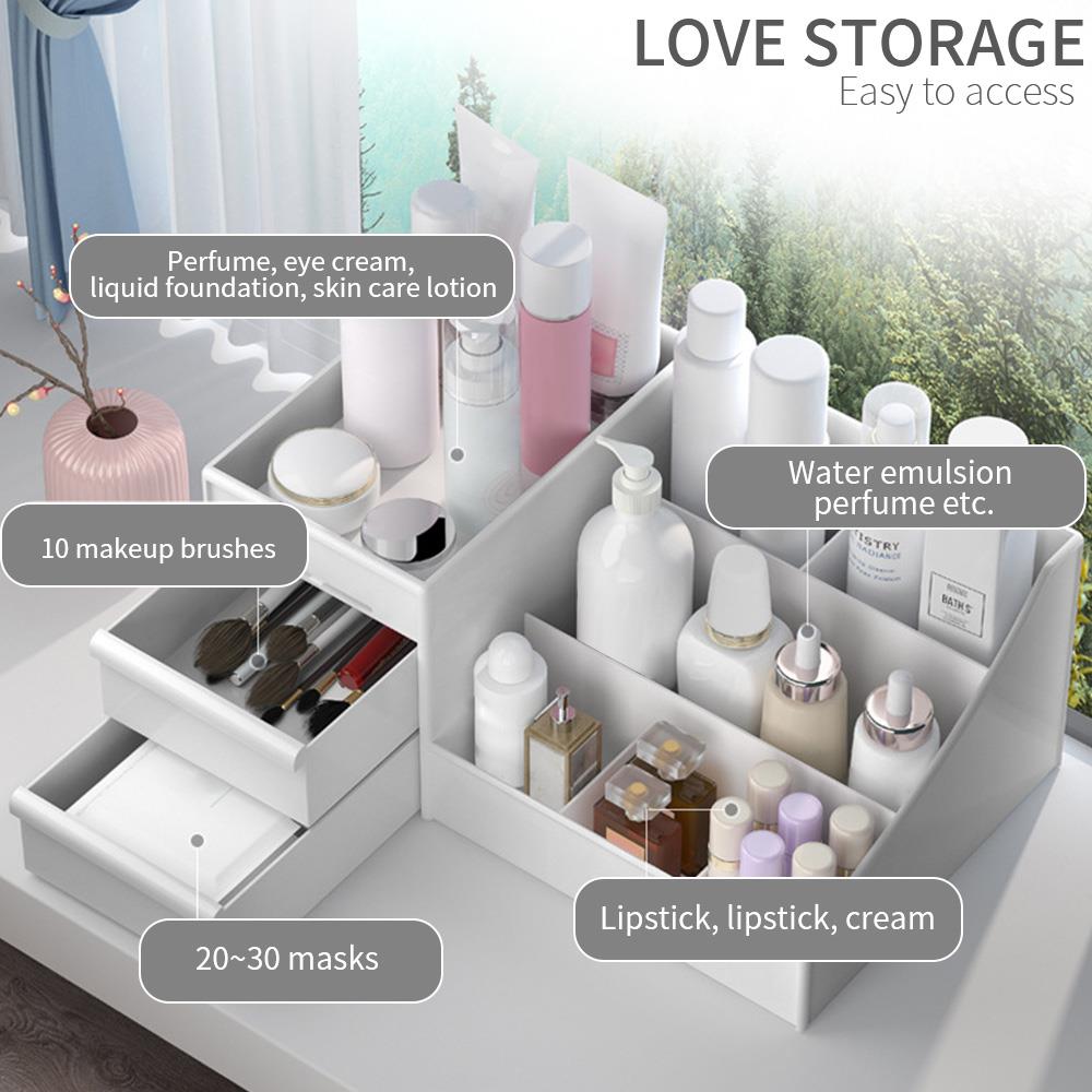 Nagellak Briefpapier Cosmetische Organizer Opslag Bespaar Ruimte Grote Capaciteit Milieuvriendelijke Make Organizer Desktop Voor Thuis