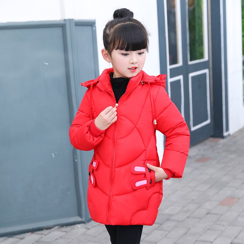 Veste d'hiver pour bébés filles | Manteaux chauds, vêtements épais pour enfants, imprimé lapin, vêtements unisexe vêtements d'extérieur: Rouge / 3T-S