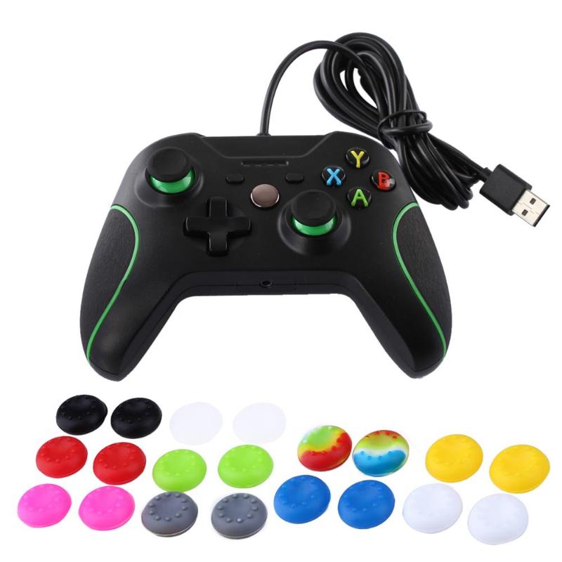 20Pcs Rubber Silicone Cap Thumb Stick Grips Cover Voor PS4 PS3 PS2 Voor Xbox 360 Een Duimknoppen Caps 10 kleuren 20X20Mm