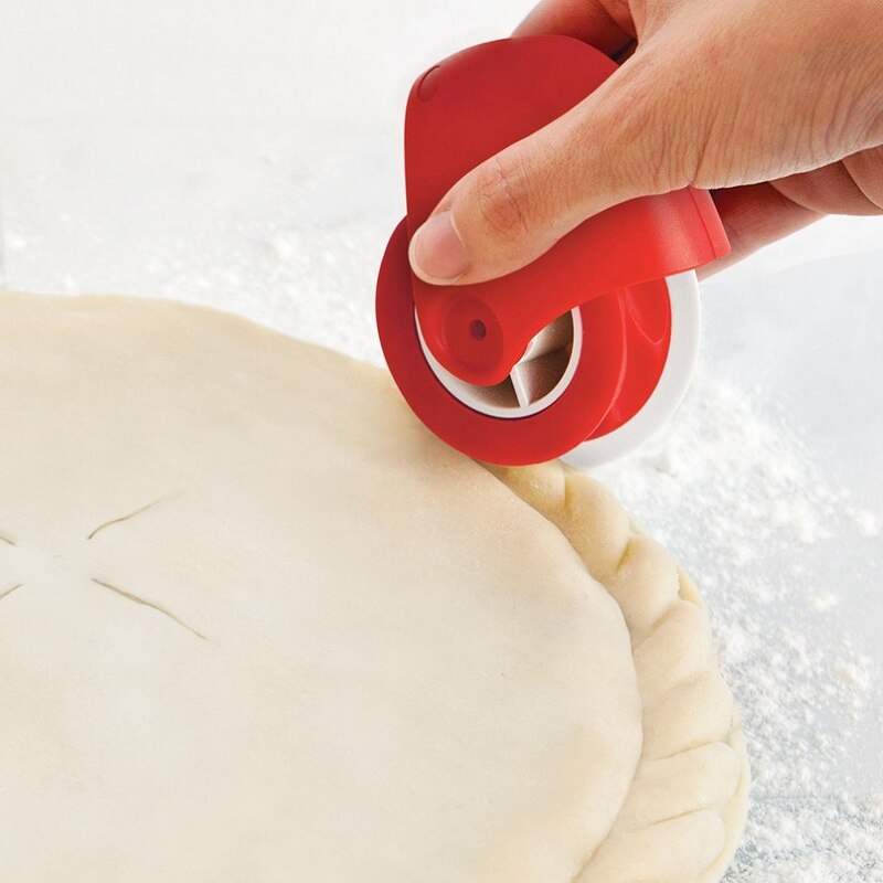 Hoomall-fraise à pâtisserie, outil pour couper les nouilles, outil pour la pâte, aide de cuisine, 1/2 pièces