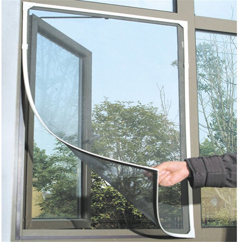 Aimants utiles pour rideaux sur la porte moustiquaire été fenêtre moustiquaire maille écran rideau protecteur Flyscreen *