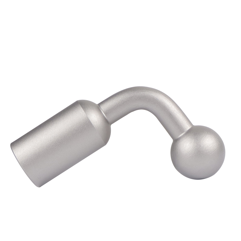 Metall 17mm -kulehodeadapter for telefon, nettbrett, gps-navigator, brakettholder, 1/4- gjengers  to 17mm- kulehodekontakt for stativfeste