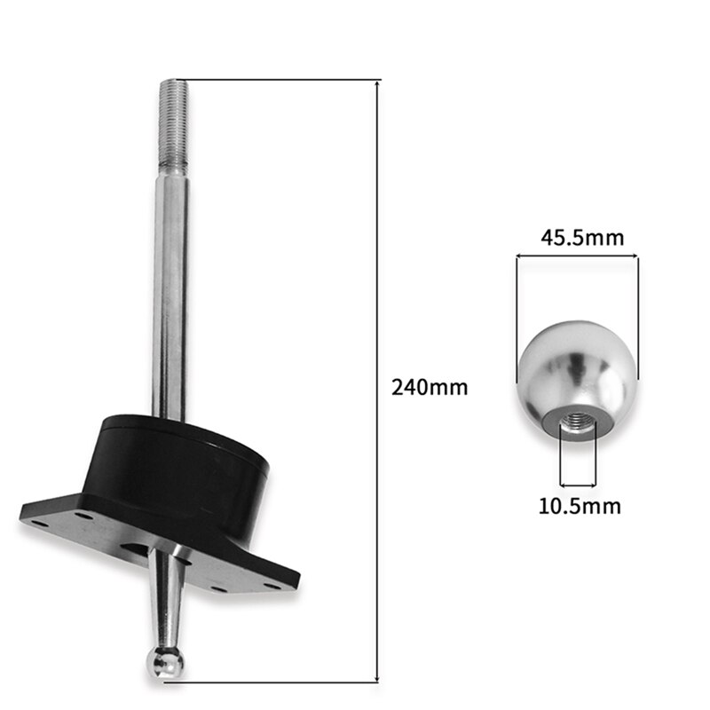 Aluminum Short Throw Shifter with Shift Knob for Chevy Corvette C5 C6 1997 1998 1999 2000 2001 2002 2003 2004