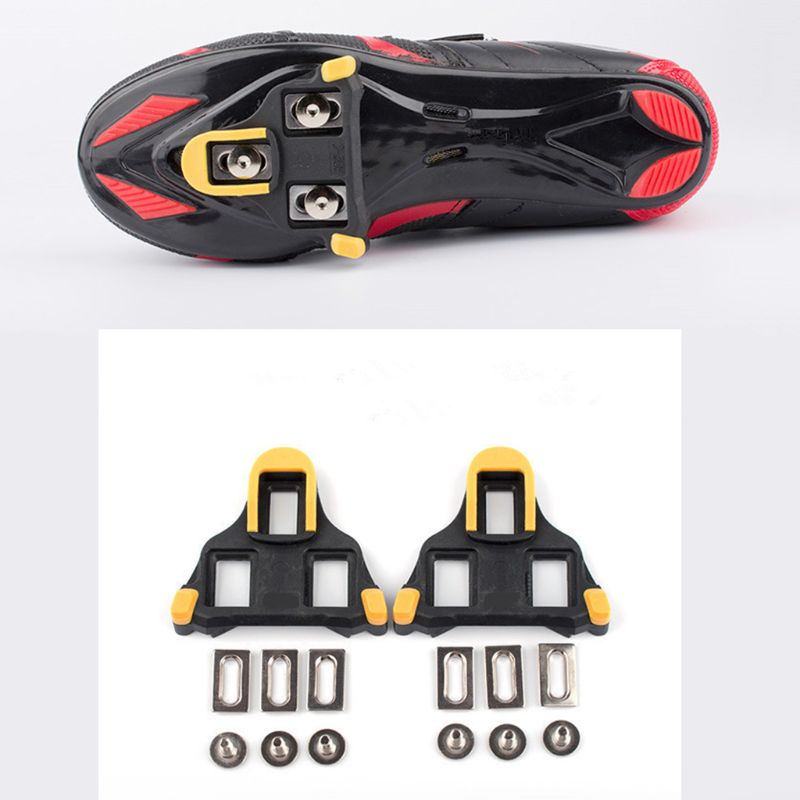 Sykkel cleats spd-sl cleats sett landeveissykkel pedal cleats dura ace, ultegra: sm -sh11 sh-10 sh-12