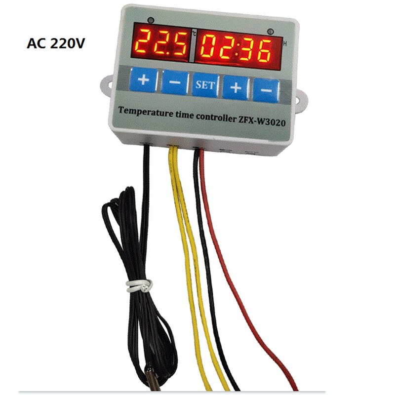 LBER ZFX-W3020 Digital Intelligent Temperature Time Controller Thermostat Timer Switch Module -55-110 Celsius