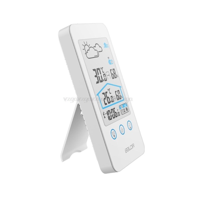 Digital Weather Station Displays Hygrometer Thermometer Moon Phase Forecast Indoor Outdoor Sensor Thermo-hygrometer Station Jy30