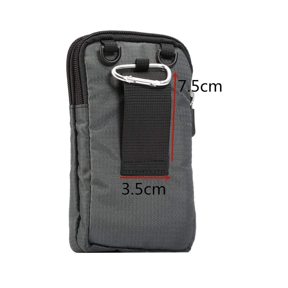 Universal nylon Handy Geldbörse Brieftasche Leinwand Große Tasche Frauen Kleine Umhängetasche Geldbörse Taschen männer taschen Geeignet für jede telefon