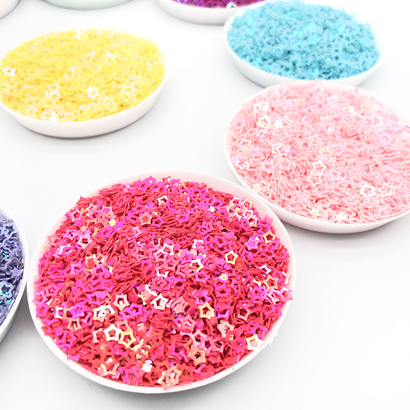 20 G/zak Losse Pailletten Pailetten Naaien Craft Pvc Platte Vijfpuntige Ster Nail Art Manicure/Bruiloft Decoratie Confetti