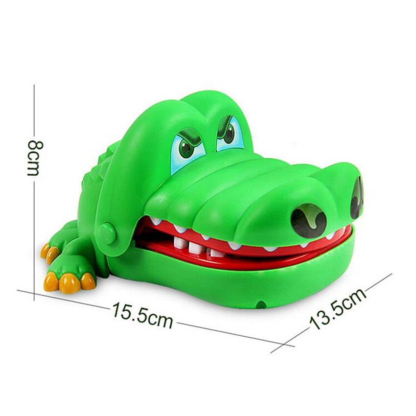 Mun tand alligator hand barn leksak rolig roulette spel familj knep bita hand krokodiltänder leksak praktiskt skämt