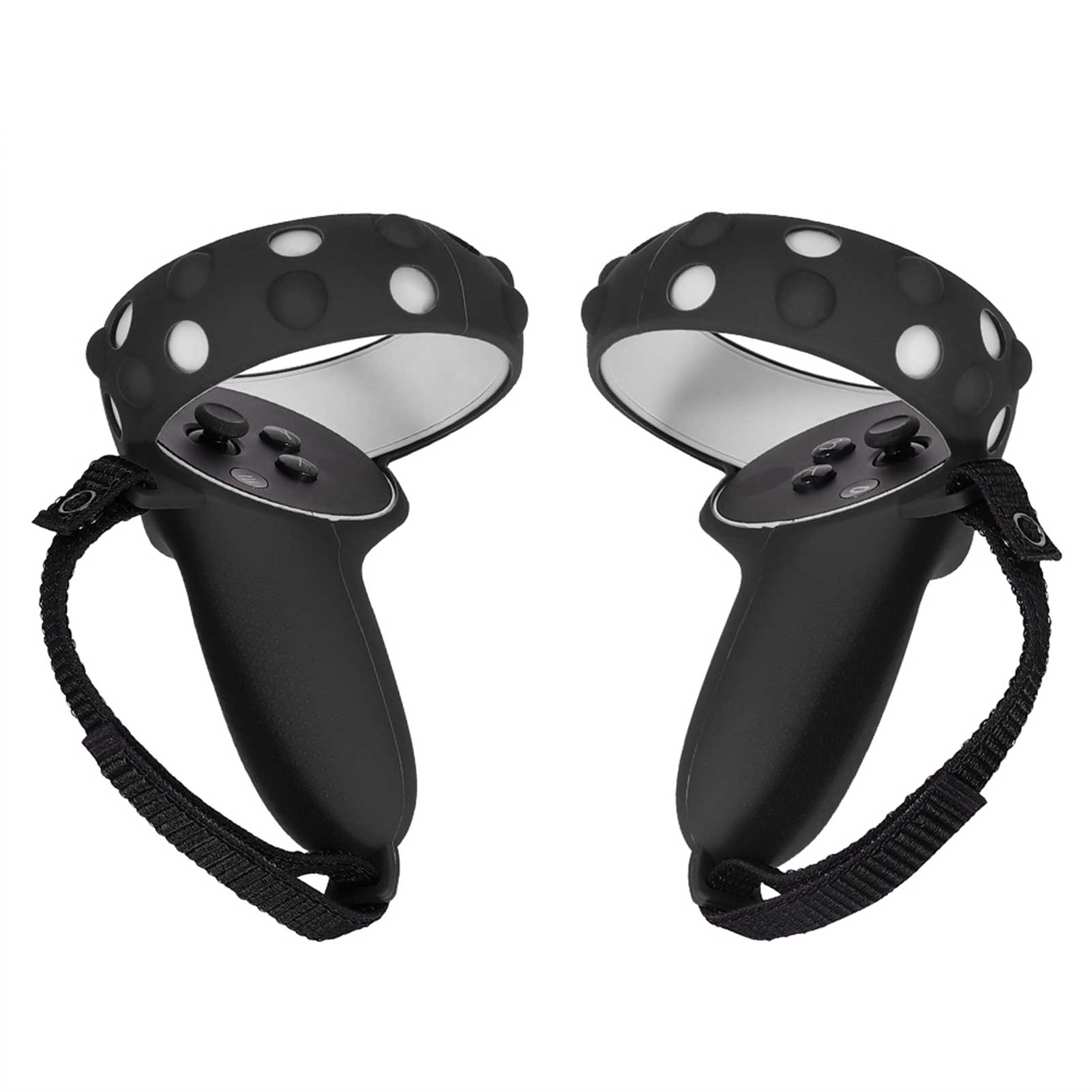 Punho de silicone capa protetora para oculus quest 2 vr toque controlador caso alça acessórios para oculus quest2 vr