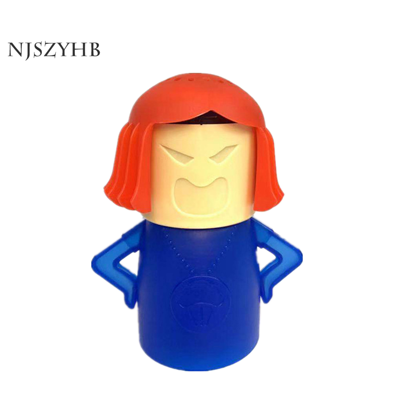 Pp Plastic Milieubescherming Cartoon Angry Mom Magnetron Schoonmaken Tool Magnetron Om Geur
