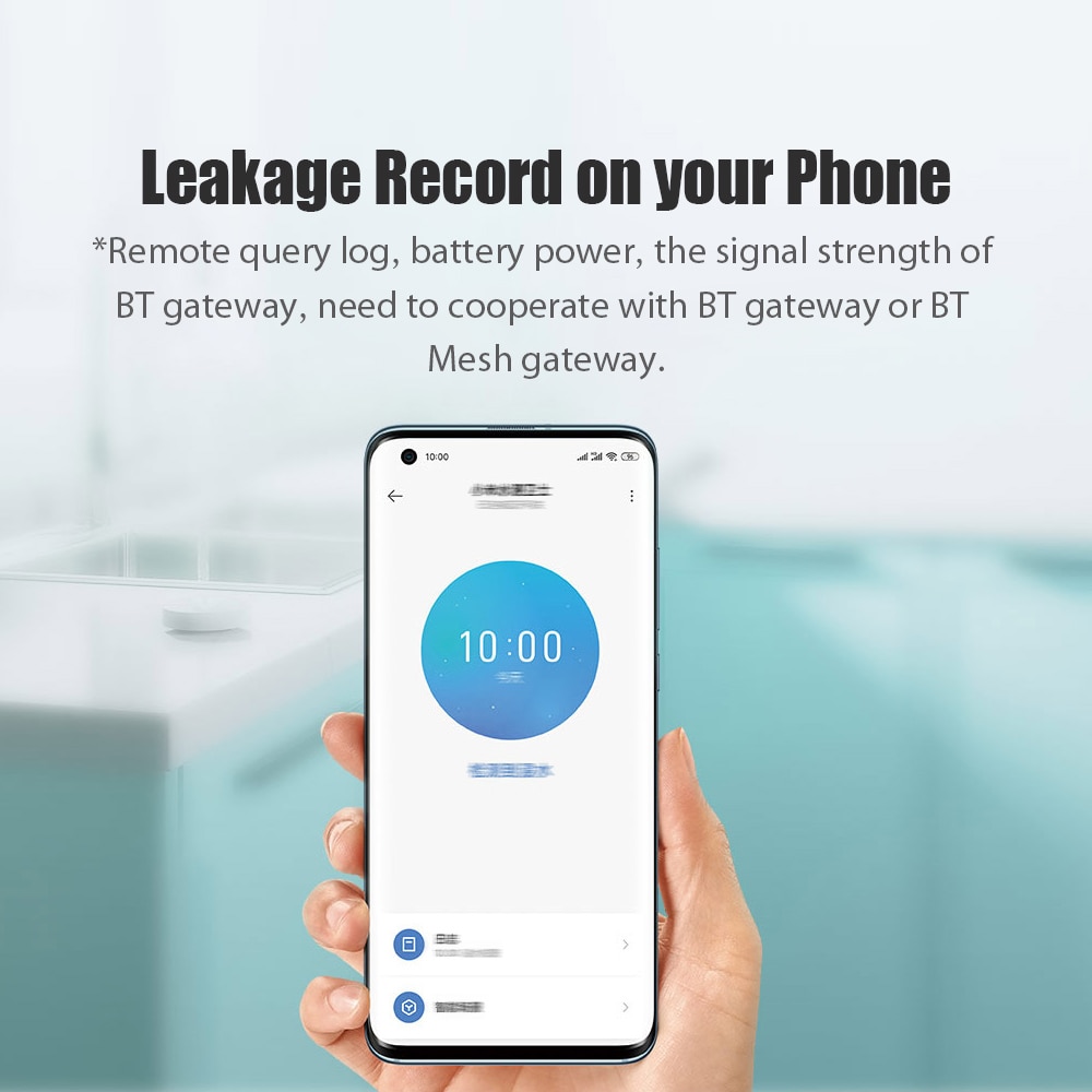 Original Xiaomi Water Immersing Sensor Smart Wireless Water Leak Detector IP67 Waterproof Works With Mi Home APP
