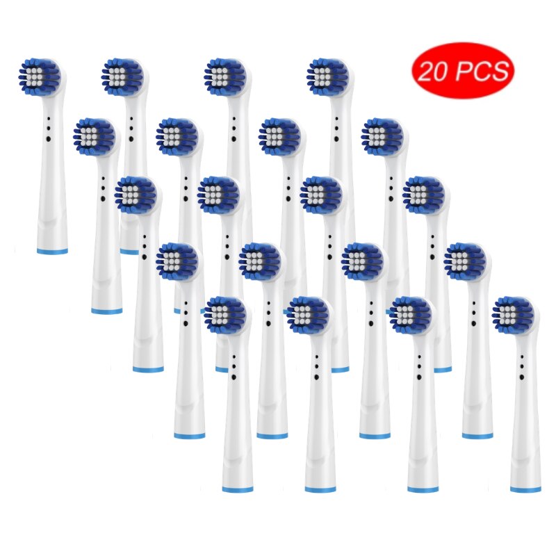 20Pcs Opzetborstels Voor Braun Oral B D12,D16,D29,D20,D32,OC20,D10513, DB4510k 3744 3709 3757 D19 OC18 D811