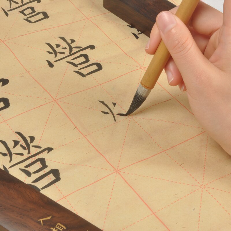 4pcs/set Chinese Calligraphy Brush Adult Multiple Hair Brush Pen Set Caligrafia Tinta China Chinese Calligraphy Writing Brushes