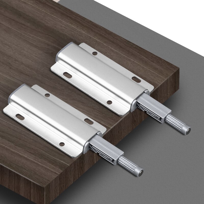 Push To Open Kast Vangsten Deur Stopt Aluminium Magnetische Keuken Onzichtbare Kast Trekt Kabinet Hardware