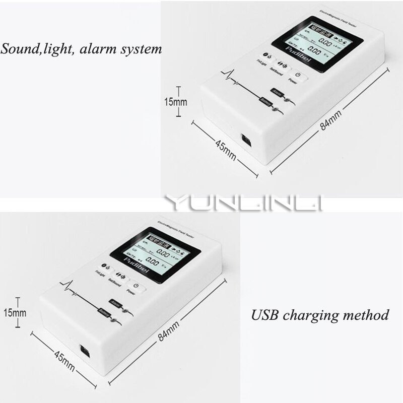 620 Electromagnetic Radiation Detector Home Electromagnetic Wave High Voltage Radiation Monitoring Instrument