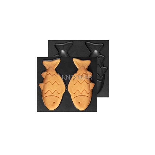 Electric Sandwich Maker Timing Waffle Maker Toaster Breakfast Machine Light Food Machine Takoyaki Pancake Sandwichera 650W: fish