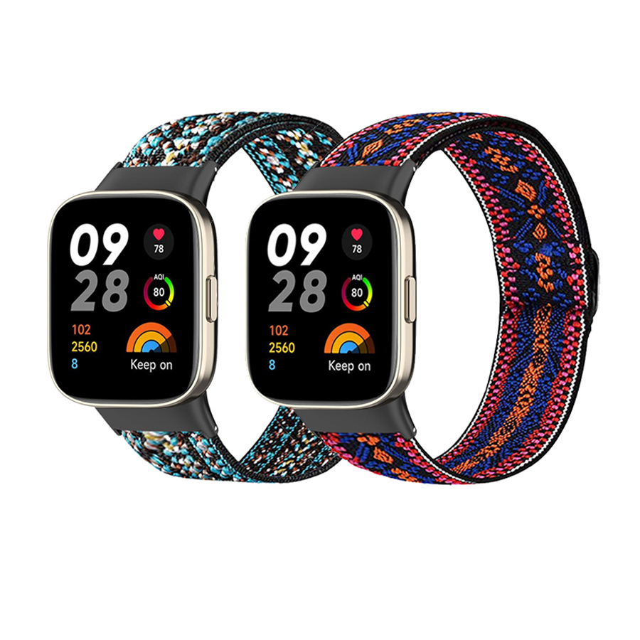 Correa de nailon para reloj inteligente, pulsera elástica trenzada para Xiaomi Redmi Watch 3 Lite