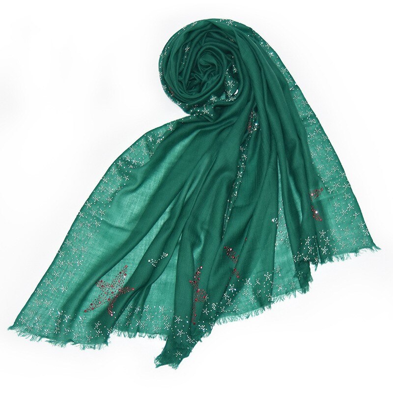 Naizaiga 200s mercerisert ull diamant skjerf fast vakre kvinner sjal damer luksus jente sjal, msy 2: 05