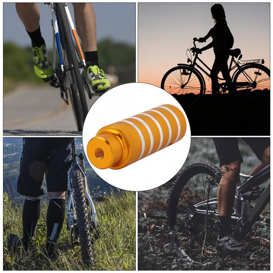 Cykel stunt pind metal cykel fodstøtte pin heavy duty cykel fod stand pinde bageste stunt pinde 38 x 110mm fodstøtte cykel fod pind