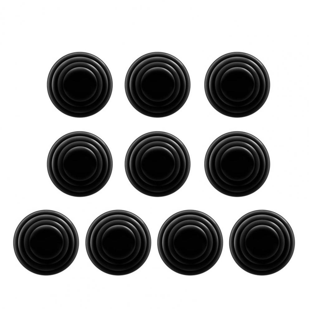Para Auto silicona 10 Uds amortiguador Universal de alta resistencia no encogimiento pegatinas de choque de puerta de coche amortiguador para Auto: Default Title