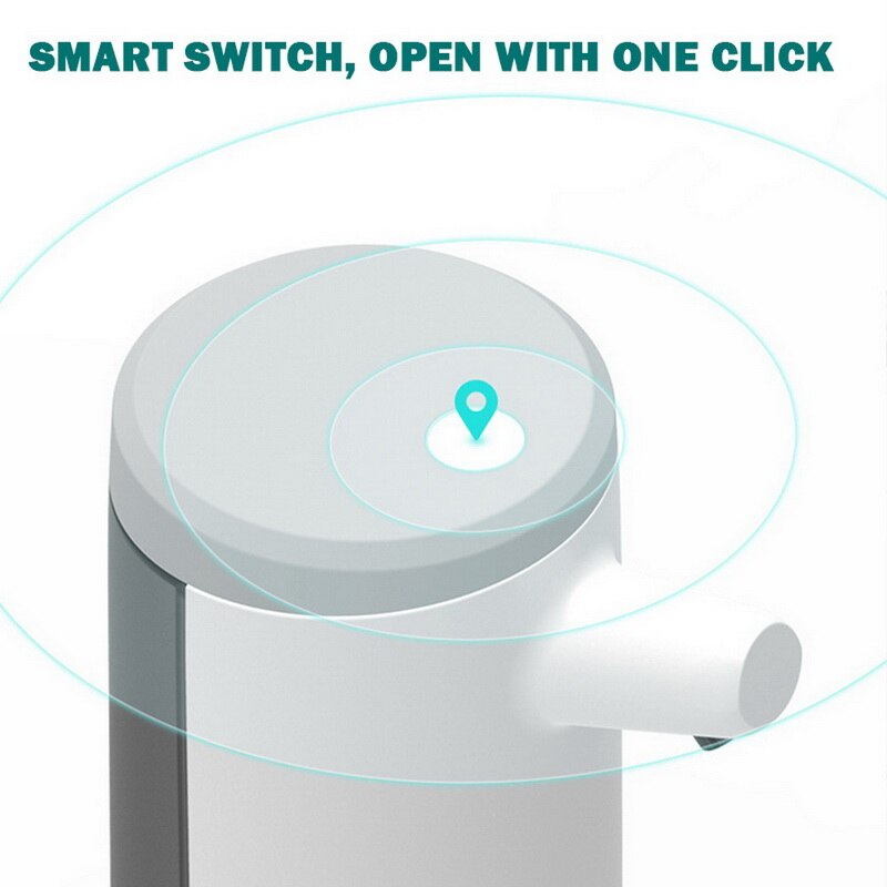 450ml Automatic Foam Soap Dispenser Infrared Sensing Soap Dispenser Intelligent Induction Liquid Soap Dispenser Bathroom Kitchen